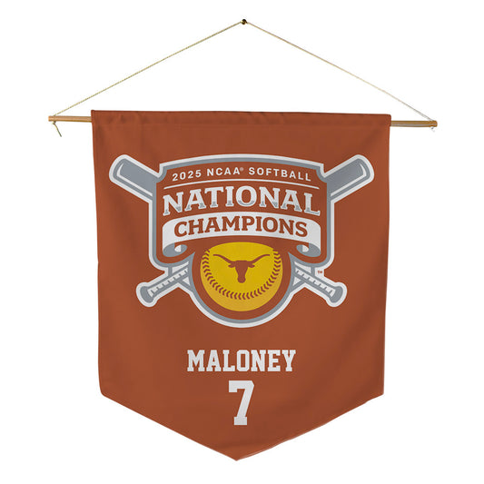 Texas - NCAA Softball : Ashton Maloney - NCAA® Pennant - 18" x 21"-0