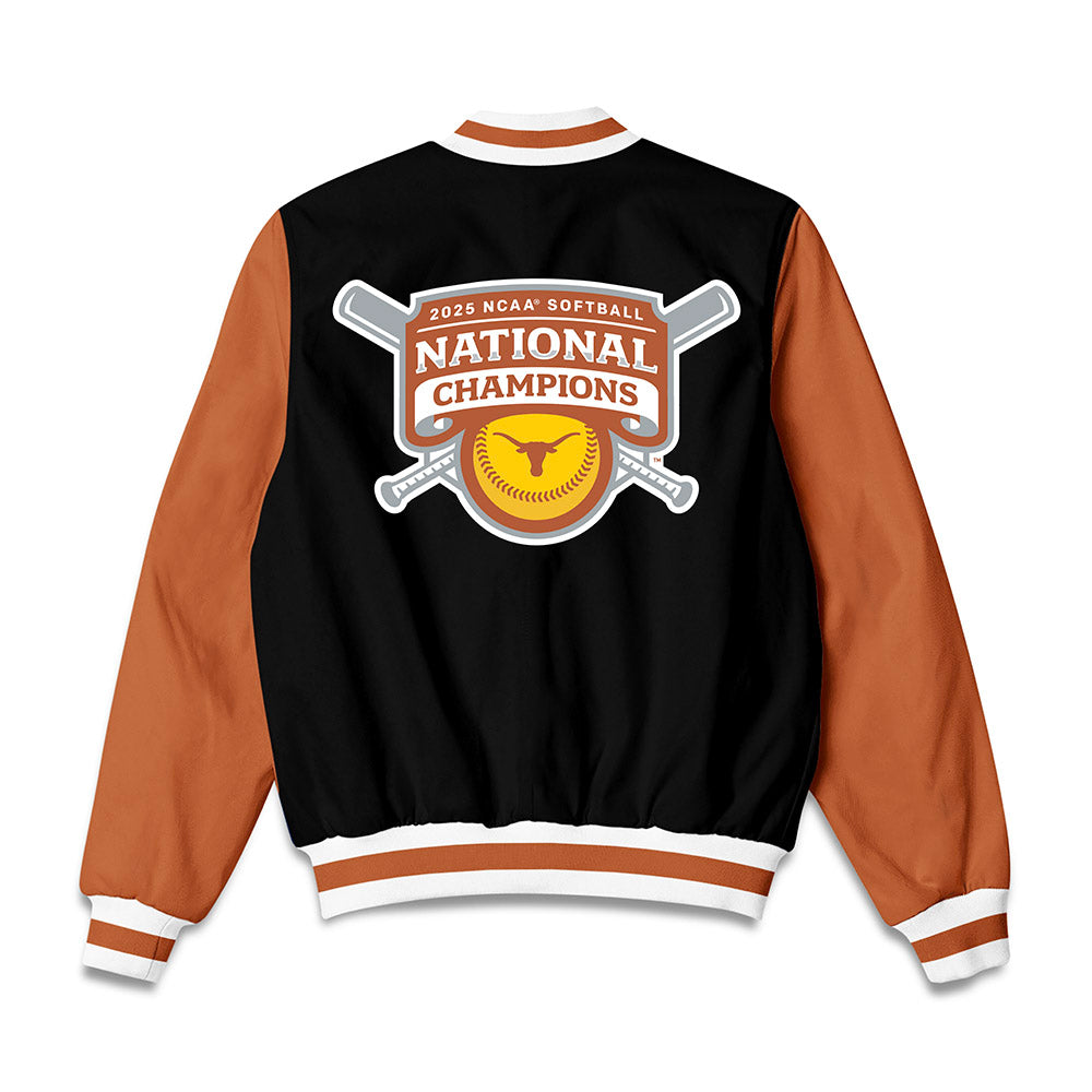 Texas - NCAA Softball : Citlaly Gutierrez - NCAA® National Champions Bomber Jacket-1