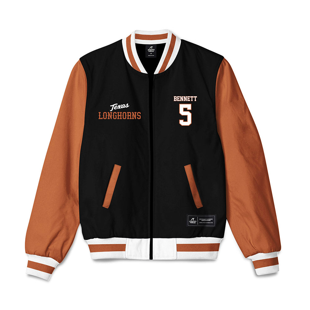 Texas - NCAA Softball : Kaydee Bennett - NCAA® National Champions Bomber Jacket-0
