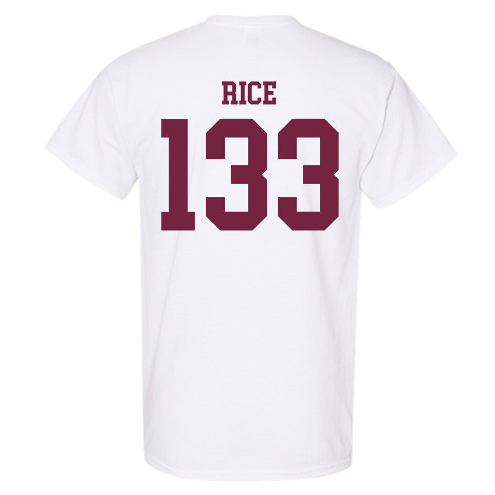 Fairmont State - NCAA Wrestling : Nolan Rice - Classic Shersey T-Shirt-1