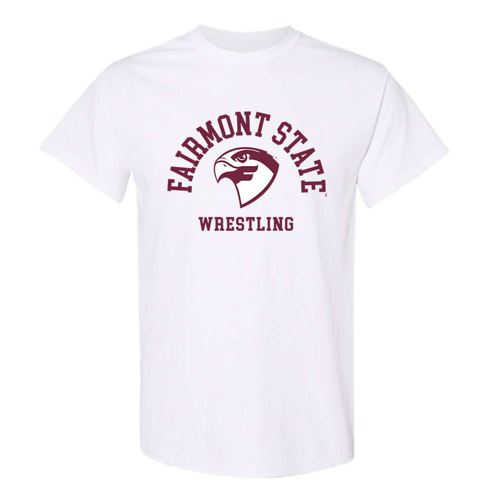 Fairmont State - NCAA Wrestling : Nolan Rice - Classic Shersey T-Shirt-0