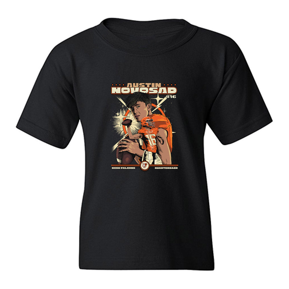 Oregon - NCAA Football : Austin Novosad - Caricature Youth T-Shirt-0
