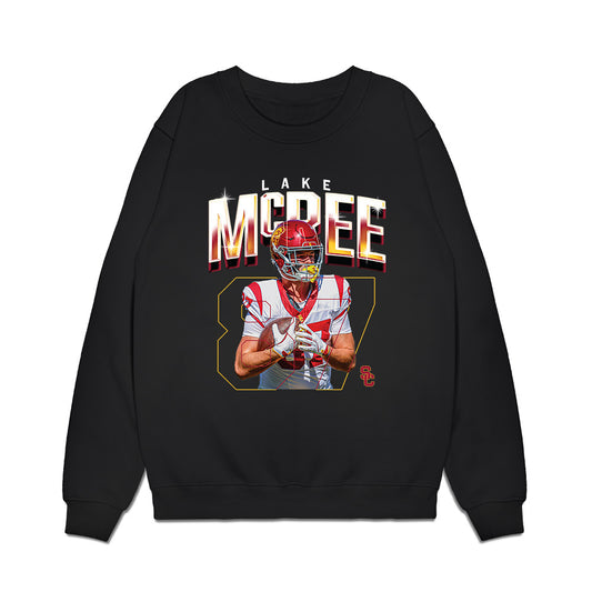 USC - NCAA Football : Lake McRee - Premium Crewneck Sweatshirt-0