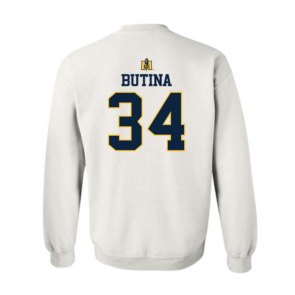 Murray State - NCAA Baseball : Tyler Butina - Super Racers Crewneck Sweatshirt-1