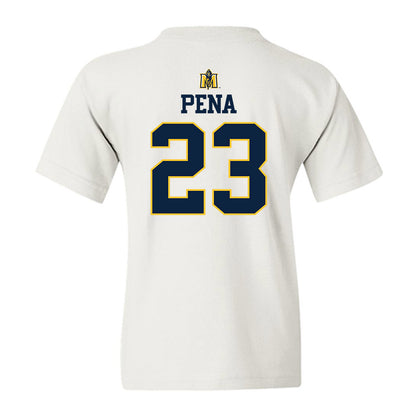 Murray State - NCAA Baseball : Daylan Pena - Super Racers Youth T-Shirt-1