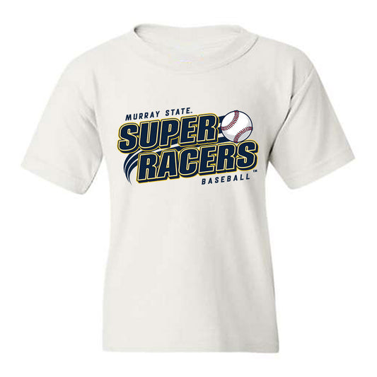 Murray State - NCAA Baseball : Preston Chaudoin - Super Racers Youth T-Shirt-0