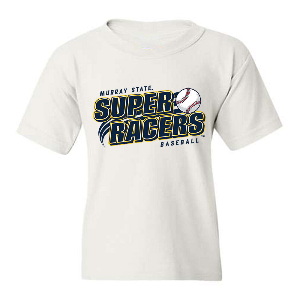 Murray State - NCAA Baseball : Conner Cunningham - Super Racers Youth T-Shirt-0