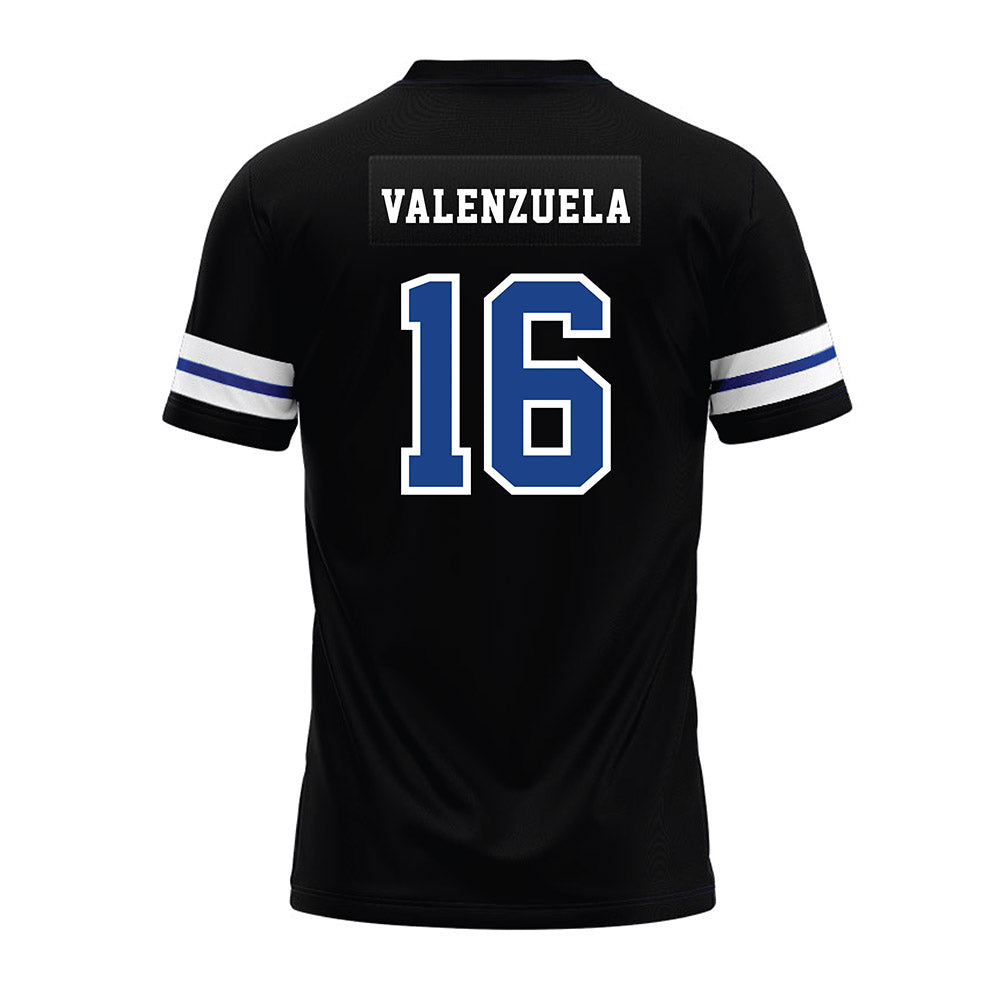 EIU - NCAA Football : Micah Valenzuela - Black Premium Football Jersey-1