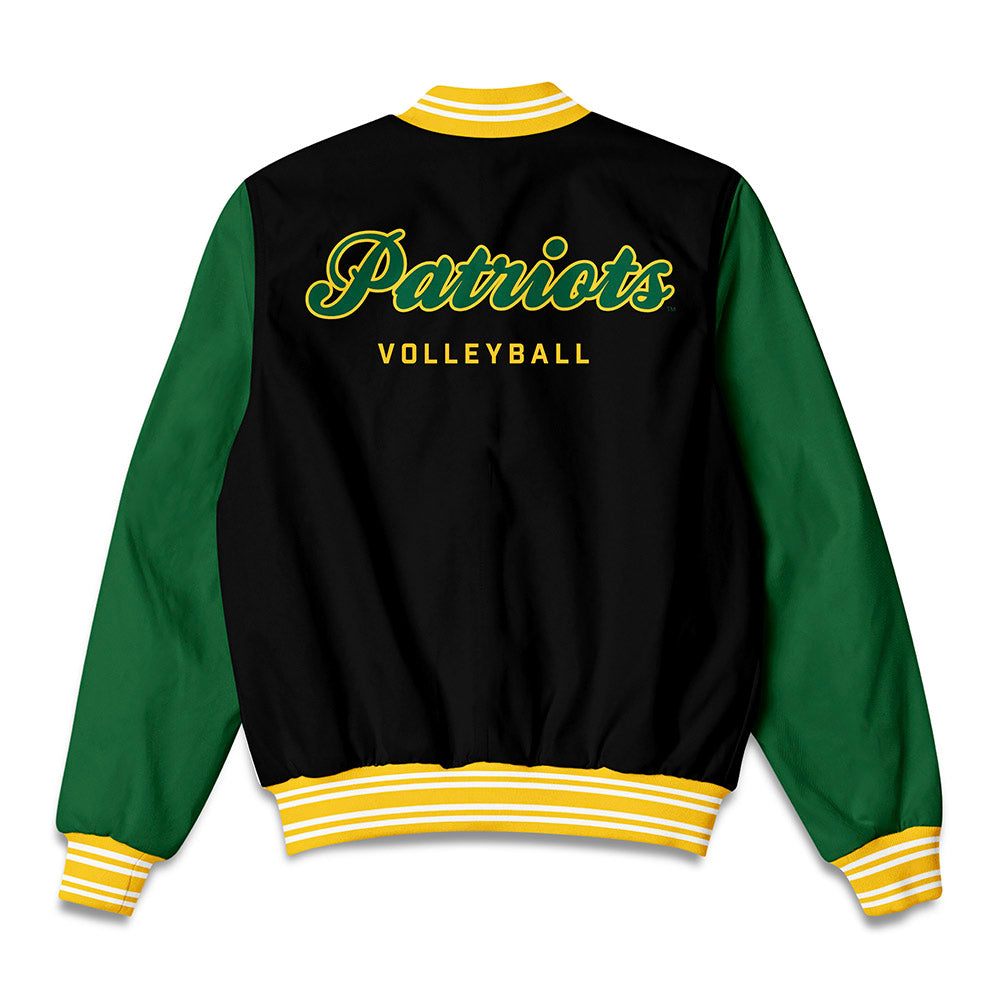GMU - NCAA Women's Volleyball : Ava Cheney - Bomber Jacket-1