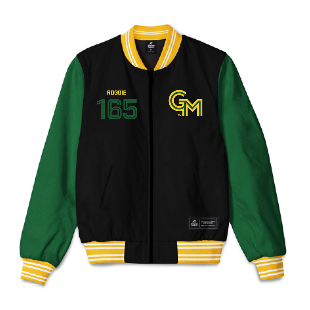 GMU - NCAA Wrestling : Cale Roggie - Bomber Jacket-0