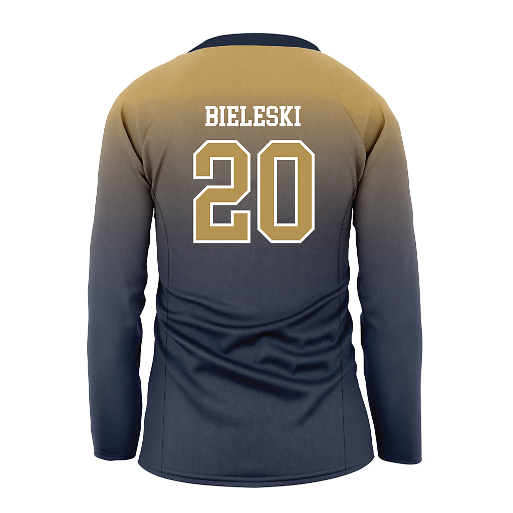 Georgia Tech - NCAA Women's Volleyball : Laura Bieleski - Navy Volleyball Jersey-1