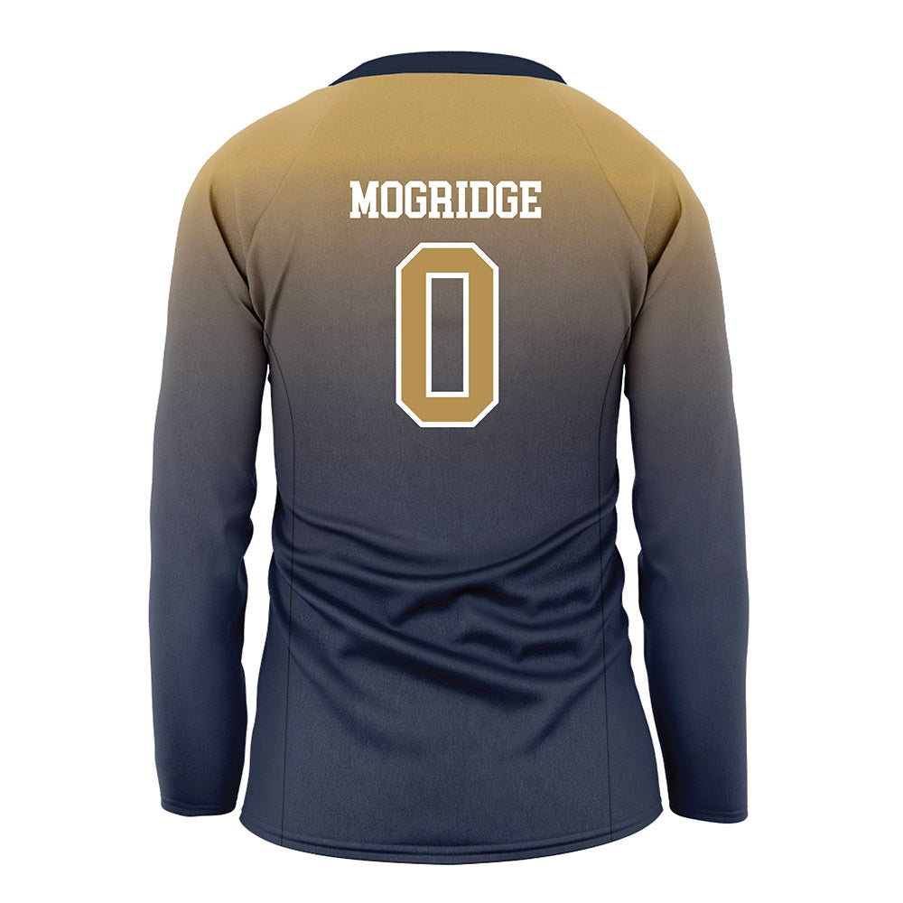 Georgia Tech - NCAA Women's Volleyball : liv mogridge - Navy Volleyball Jersey-1