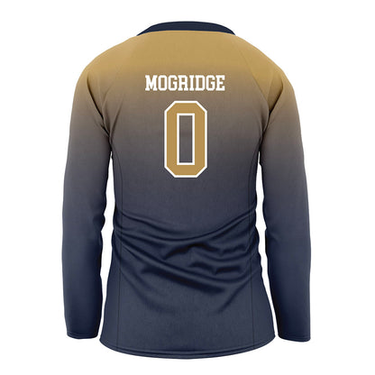 Georgia Tech - NCAA Women's Volleyball : liv mogridge - Navy Volleyball Jersey-1