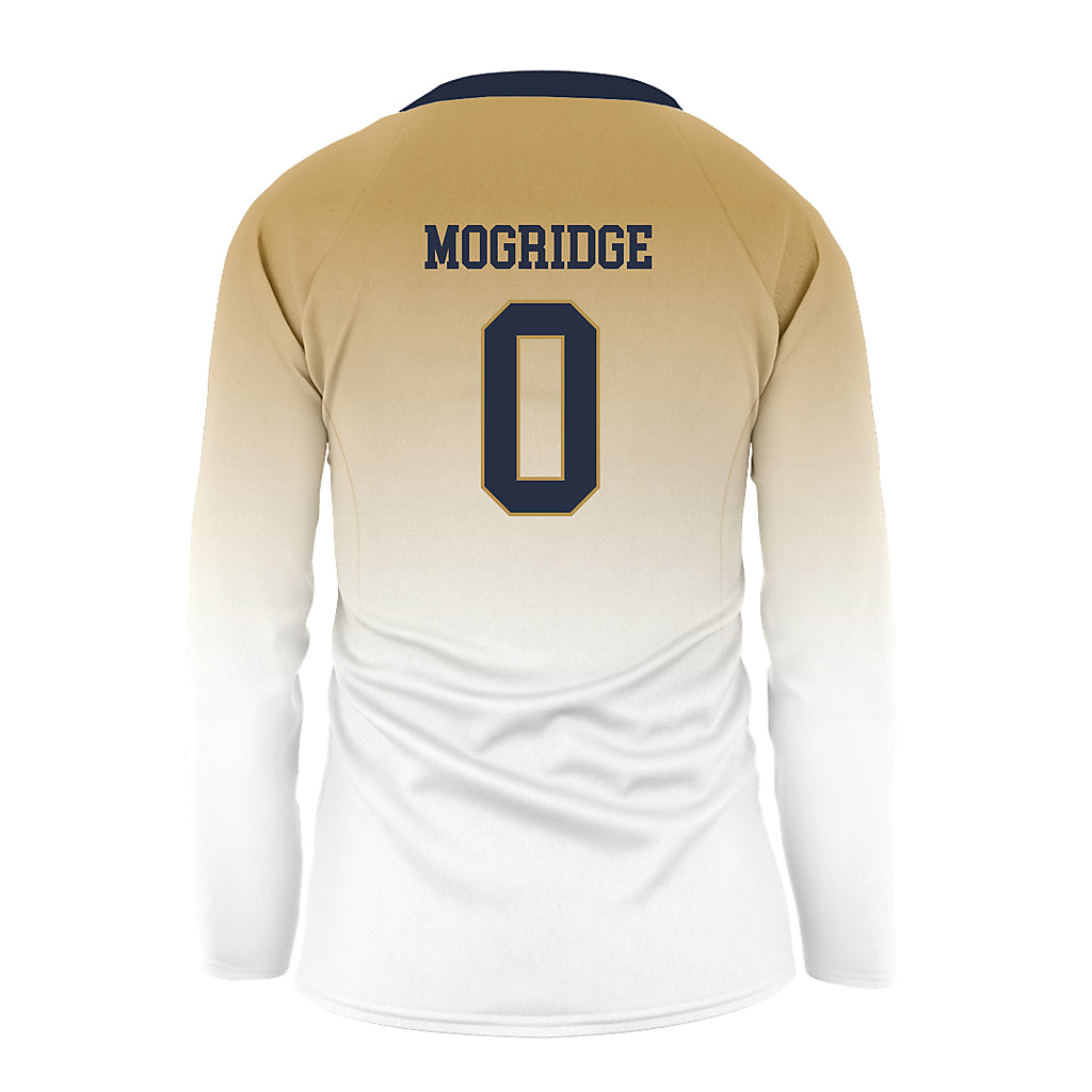Georgia Tech - NCAA Women's Volleyball : liv mogridge - White Volleyball Jersey-1