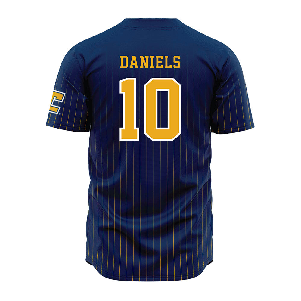 UTC - NCAA Football : Orlando Daniels - Blue Jersey-1