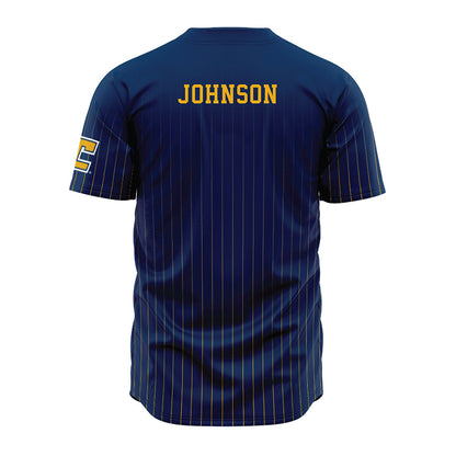 UTC - NCAA Men's Tennis : Sebastian Johnson - Blue Jersey-1