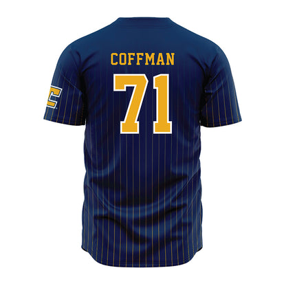 UTC - NCAA Football : Connor Coffman - Blue Jersey-1