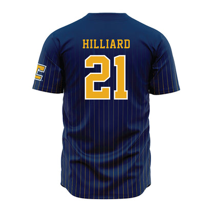 UTC - NCAA Women's Volleyball : Finley Hilliard - Blue Jersey-1