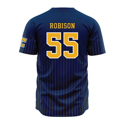 UTC - NCAA Men's Basketball : Parker Robison - Blue Jersey-1