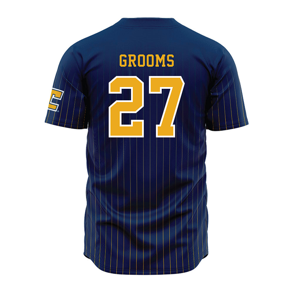 UTC - NCAA Women's Basketball : Gabrielle Grooms - Blue Jersey-1