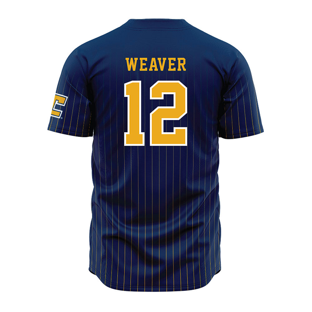 UTC - NCAA Women's Basketball : London Weaver - Blue Jersey-1