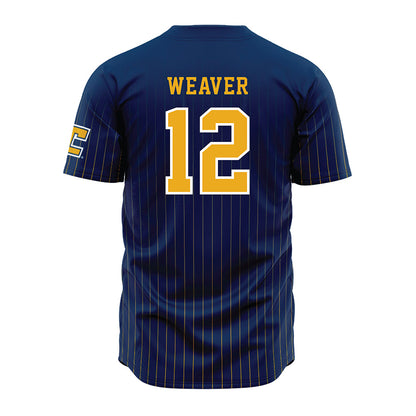 UTC - NCAA Women's Basketball : London Weaver - Blue Jersey-1