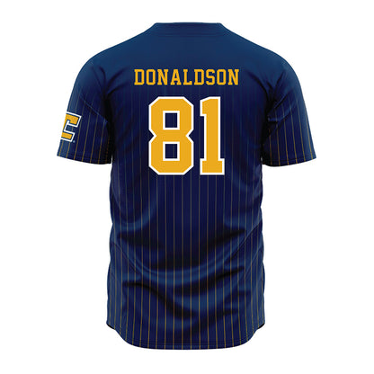 UTC - NCAA Football : Brohns Donaldson - Blue Jersey-1