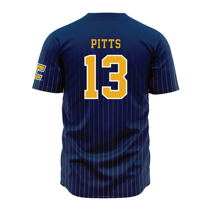 UTC - NCAA Softball : Baileigh Pitts - Blue Jersey-1