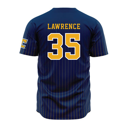 UTC - NCAA Football : Taylor Lawrence - Blue Jersey-1