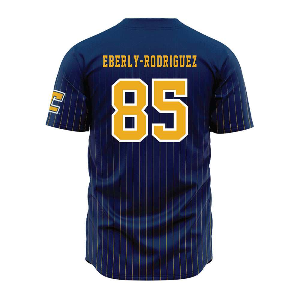 UTC - NCAA Football : Nathaniel Eberly-Rodriguez - Blue Jersey-1