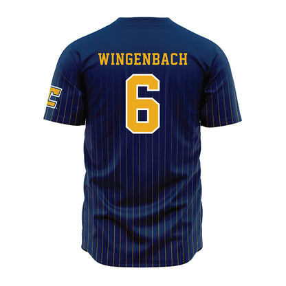 UTC - NCAA Women's Volleyball : Delaney Wingenbach - Blue Jersey-1