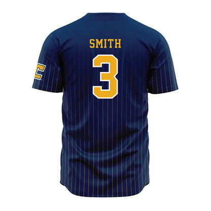 UTC - NCAA Football : Tyler Smith - Blue Jersey-1