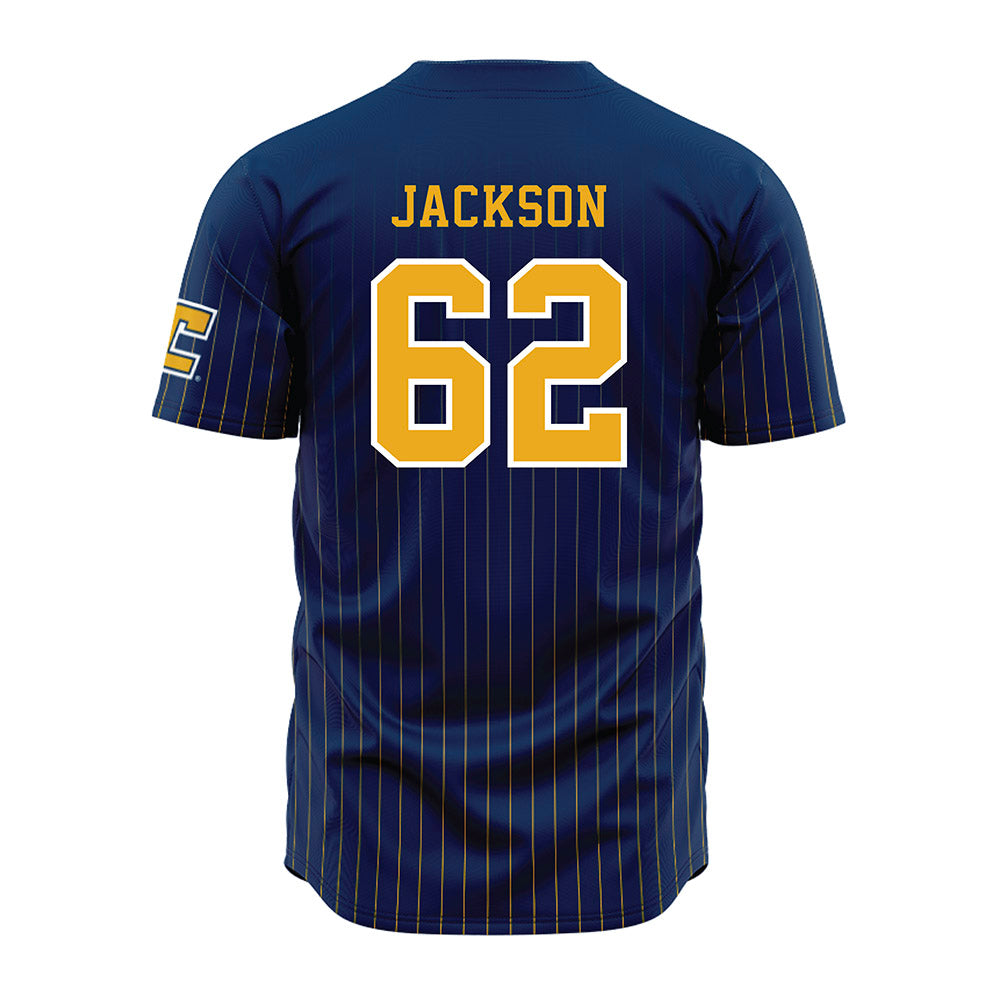 UTC - NCAA Football : Tracy Jackson - Blue Jersey-1