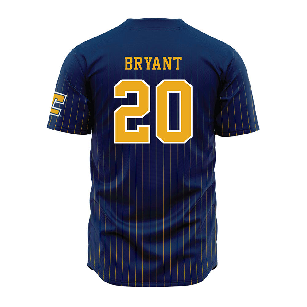 UTC - NCAA Football : Mason Bryant - Blue Jersey-1