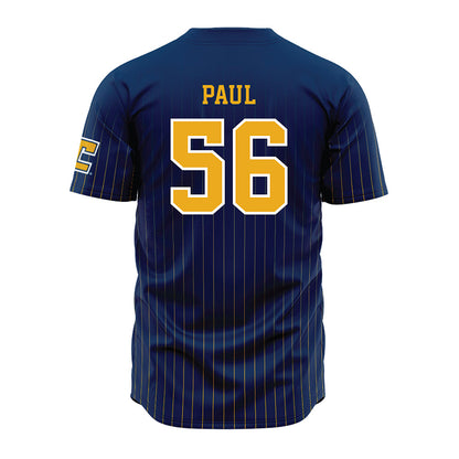 UTC - NCAA Football : Nicholas Paul - Blue Jersey-1