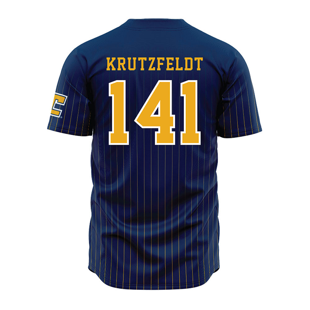 UTC - NCAA Wrestling : Cole Krutzfeldt - Blue Jersey-1