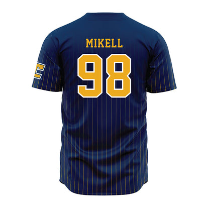 UTC - NCAA Football : Terry Mikell - Blue Jersey-1