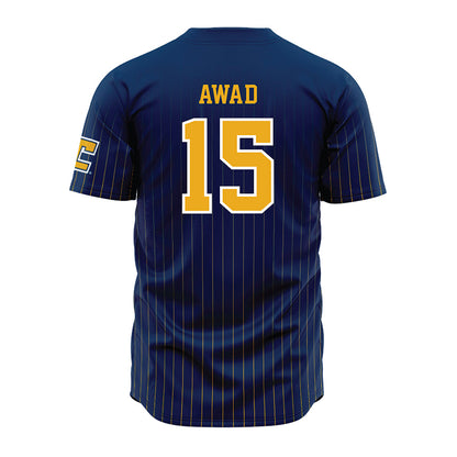 UTC - NCAA Football : Parker Awad - Blue Jersey-1