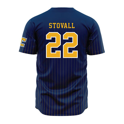 UTC - NCAA Women's Basketball : TaTianna Stovall - Blue Jersey-1