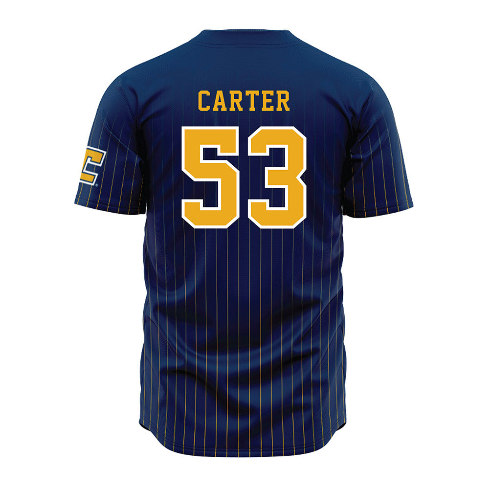 UTC - NCAA Football : Nate Carter - Blue Jersey-1