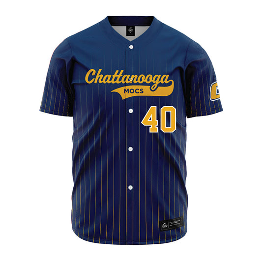 UTC - NCAA Football : Jarian Dunlap Jr - Blue Jersey-0