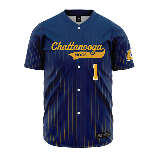 UTC - NCAA Women's Basketball : Sinae Hill - Blue Jersey-0
