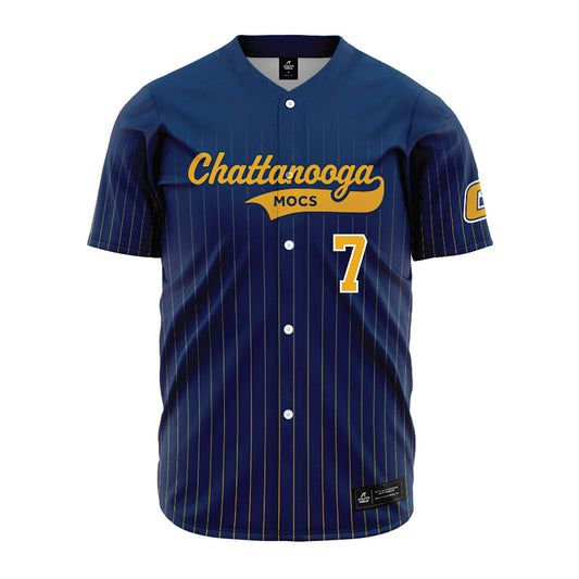 UTC - NCAA Women's Volleyball : Kendyl MacAskill - Blue Jersey-0