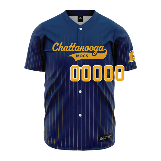 UTC - NCAA Football : Kelby Glaze - Blue Jersey-0