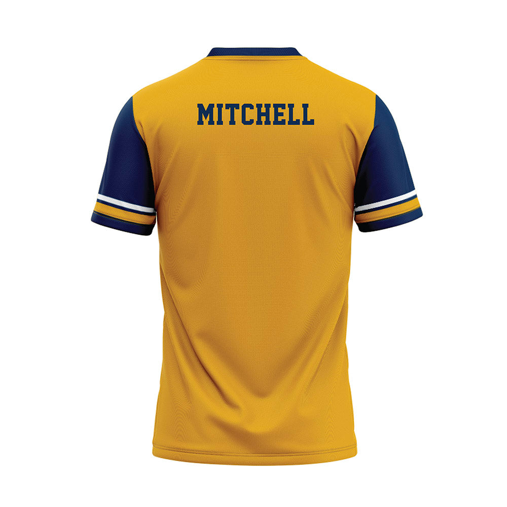 UTC - NCAA Men's Cross Country : Derek Mitchell - Gold Jersey-1