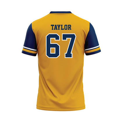 UTC - NCAA Football : Jaden Taylor - Gold Jersey-1