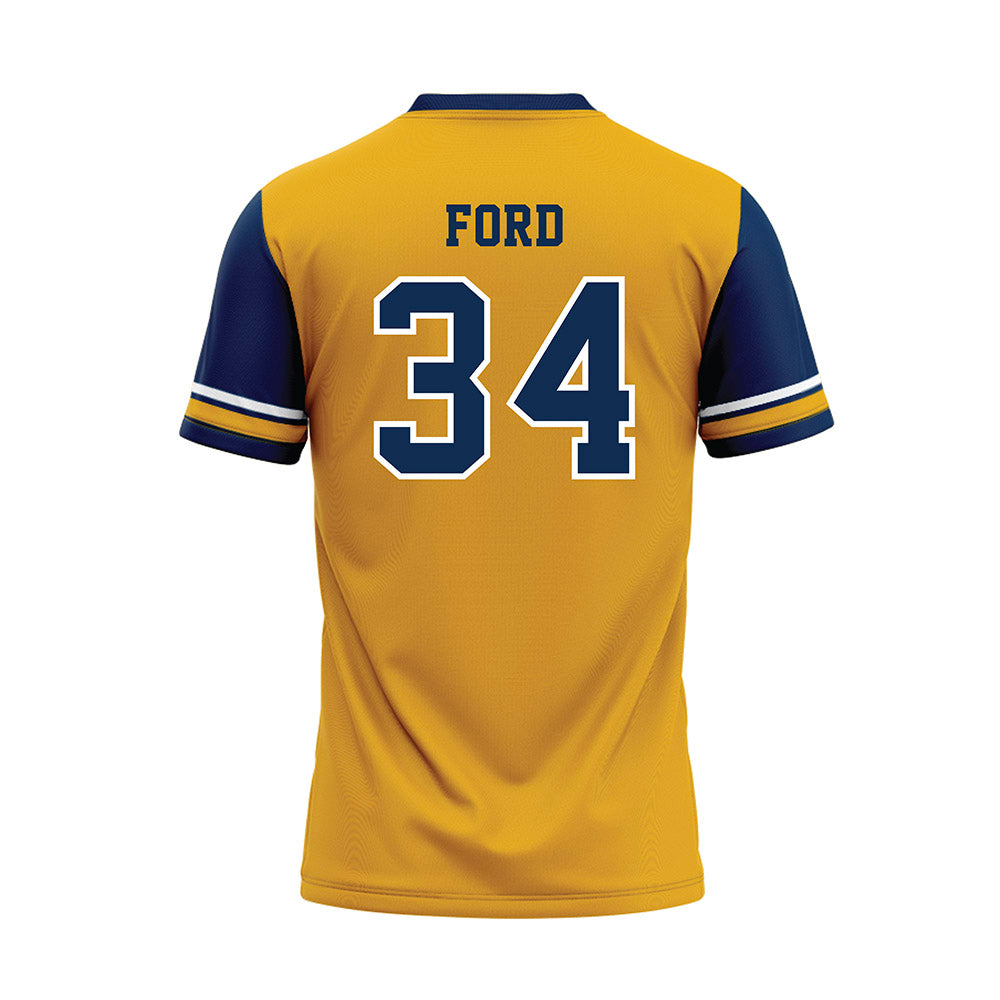 UTC - NCAA Women's Basketball : Kalifa Ford - Gold Jersey-1