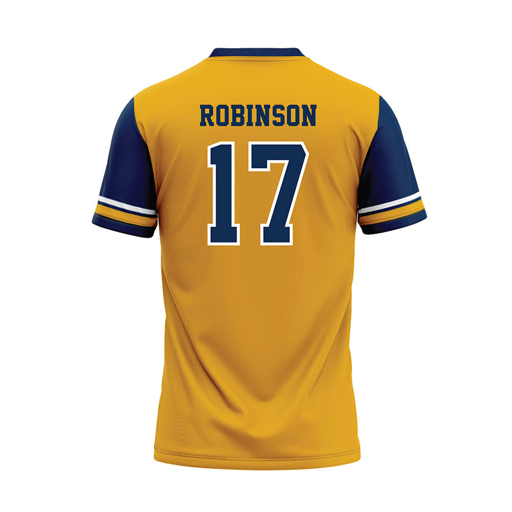 UTC - NCAA Football : LaRawn Robinson - Gold Jersey-1