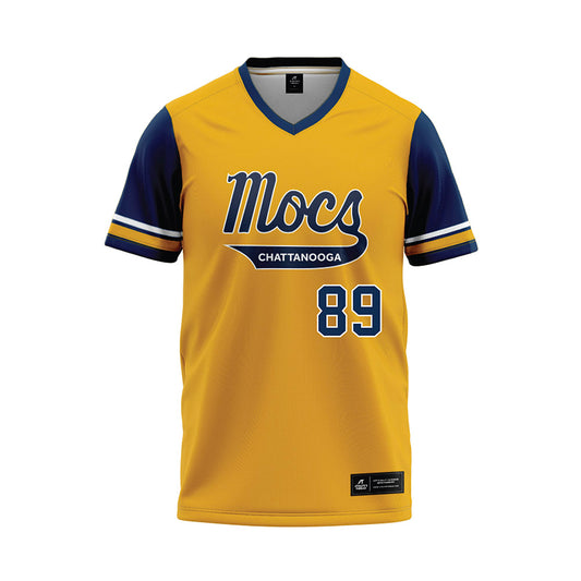UTC - NCAA Football : Hunter Teal - Gold Jersey-0