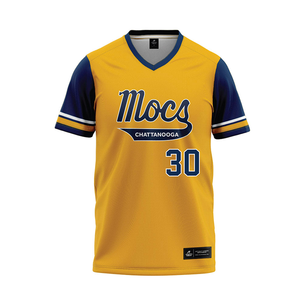 UTC - NCAA Football : Kaden Edwards - Gold Jersey-0
